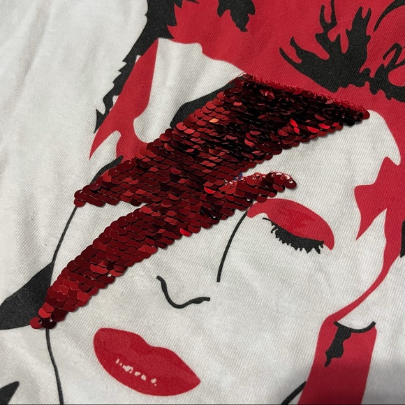 David Bowie Sequin T! - Picture 3 of 5